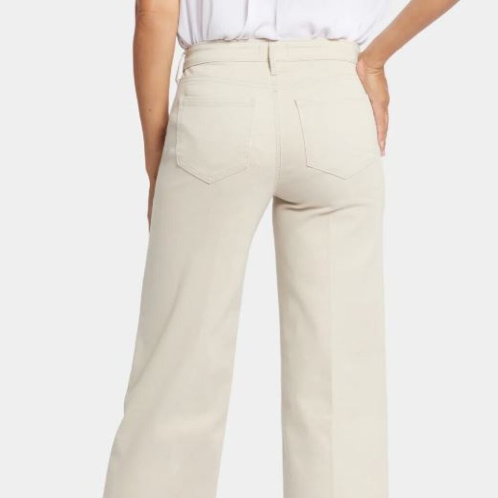 NYDJ - Teresa Wide Leg Ankle Jeans - Feather -  size 6 - NWT - Picture 3 of 8